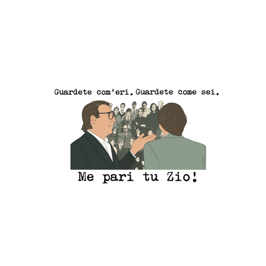 T-Shirt Men Premium Me pari tu zio.