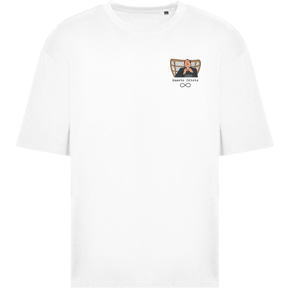 T-Shirt Vintage Cinecult Oversize Questo Cristo