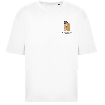 Tshirt Vintage Cinecult Oversize n ho capito scusa