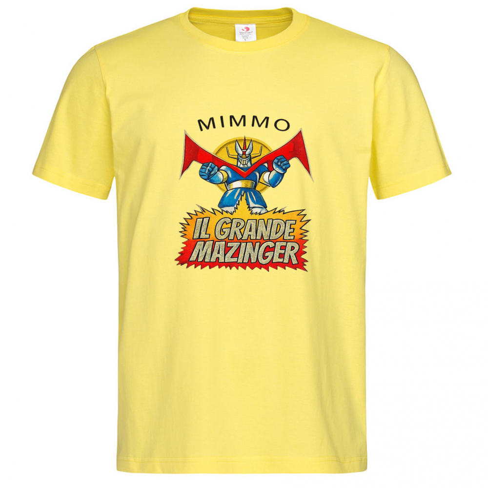 T-Shirt Men Premium Mimmo Il grande mazinger