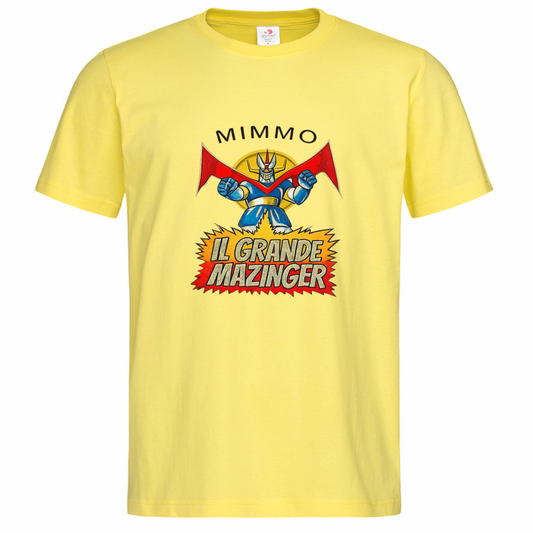 T-Shirt Men Premium Mimmo Il grande mazinger