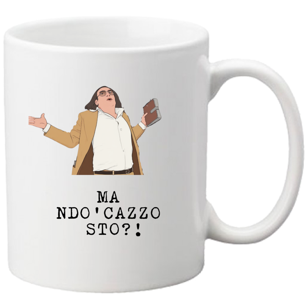 Tazza Vintage Cinecult ma ndo cazzo sto