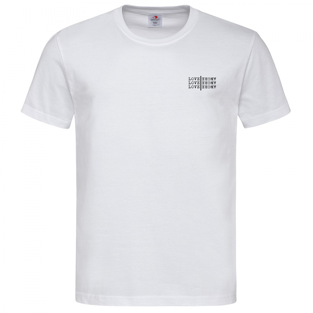 T-Shirt Vintage Cinecult Men Premium  Love Love Love