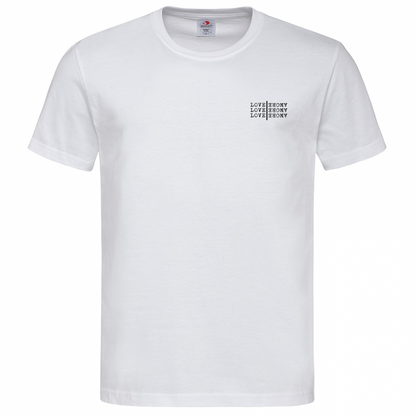 T-Shirt Vintage Cinecult Men Premium  Love Love Love