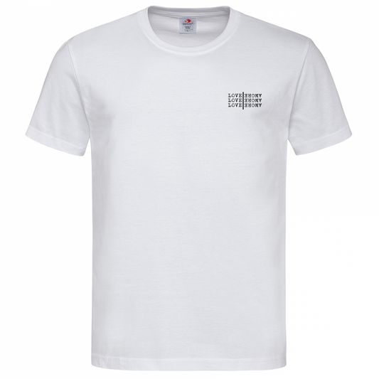 T-Shirt Vintage Cinecult Men Premium  Love Love Love