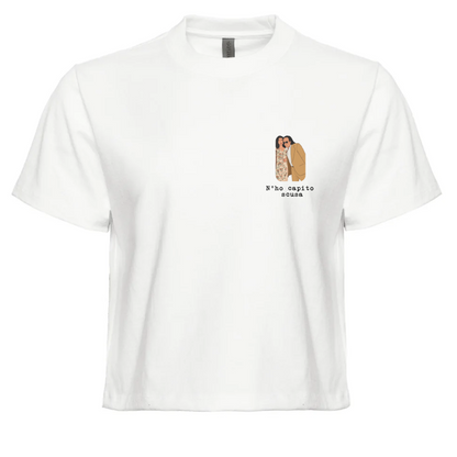 Top Crop Vintage Cinecult N ho capito scusa