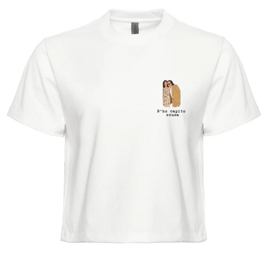 Top Crop Vintage Cinecult N ho capito scusa