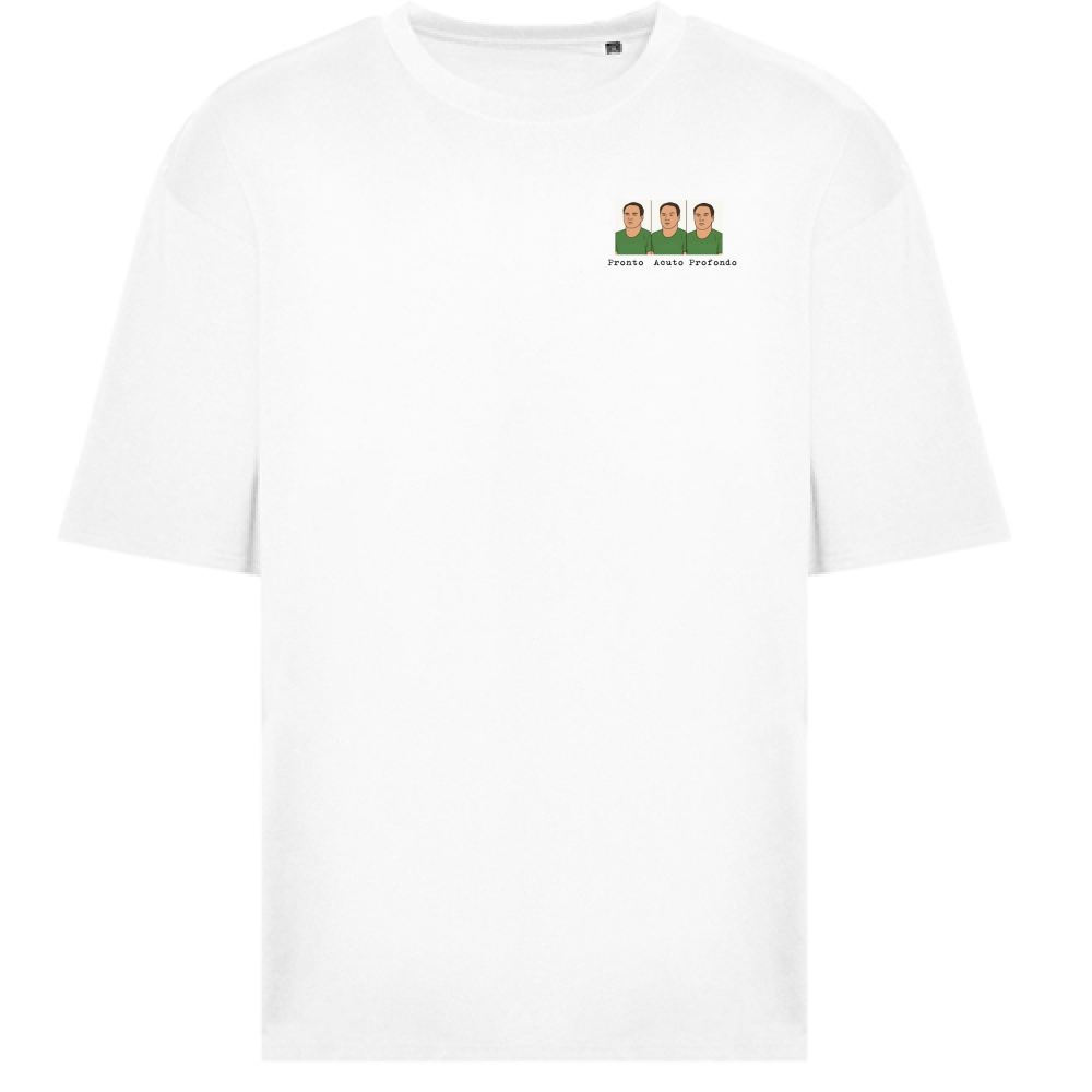 T-Shirt Vintage Cinecult Oversize Pronto acuto e profondo