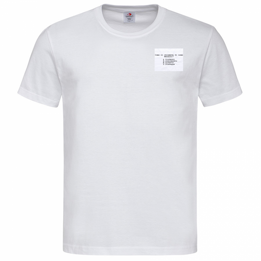 T-Shirt Men Premium Nome Manzoni