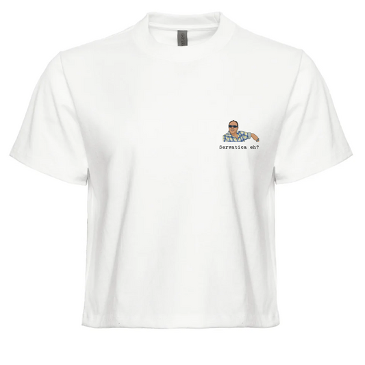Top Crop Vintage Cinecult Sei Servatica