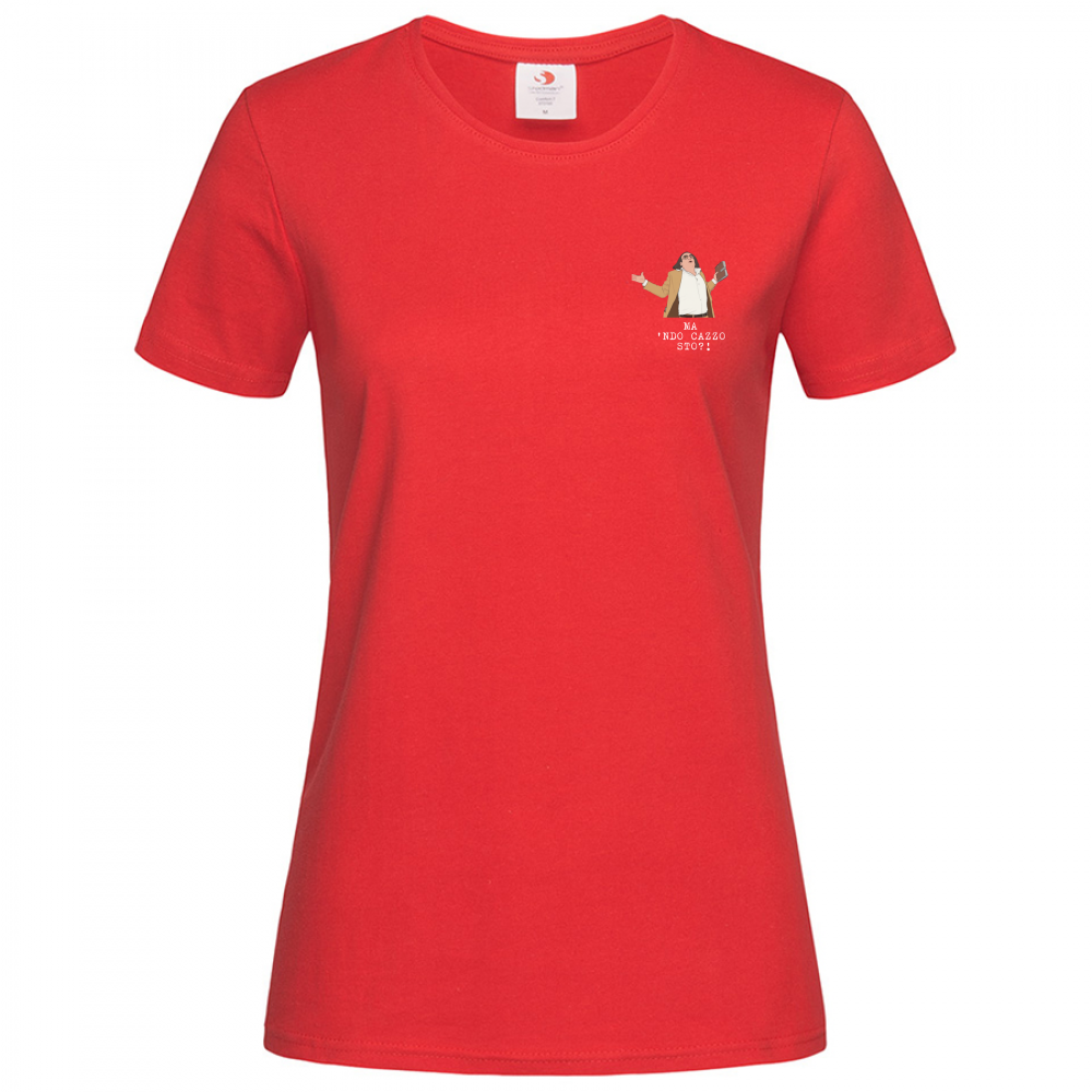 T-Shirt Women Premium Ma ndo cazzo sto colors