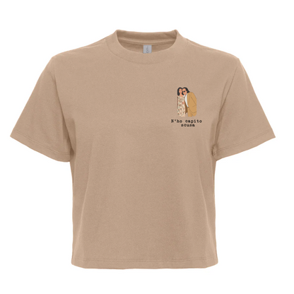 Top Crop Vintage Cinecult N ho capito scusa