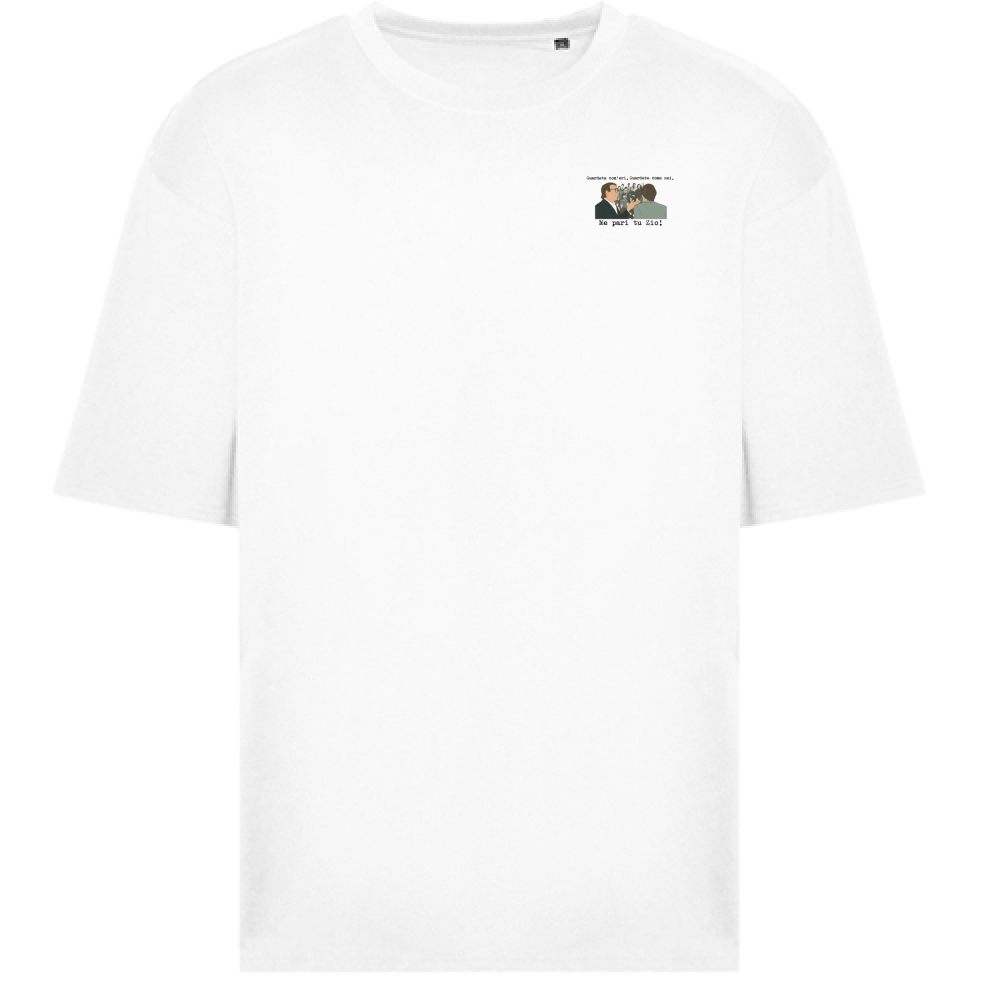 T-Shirt Oversize Me pari tu zio.