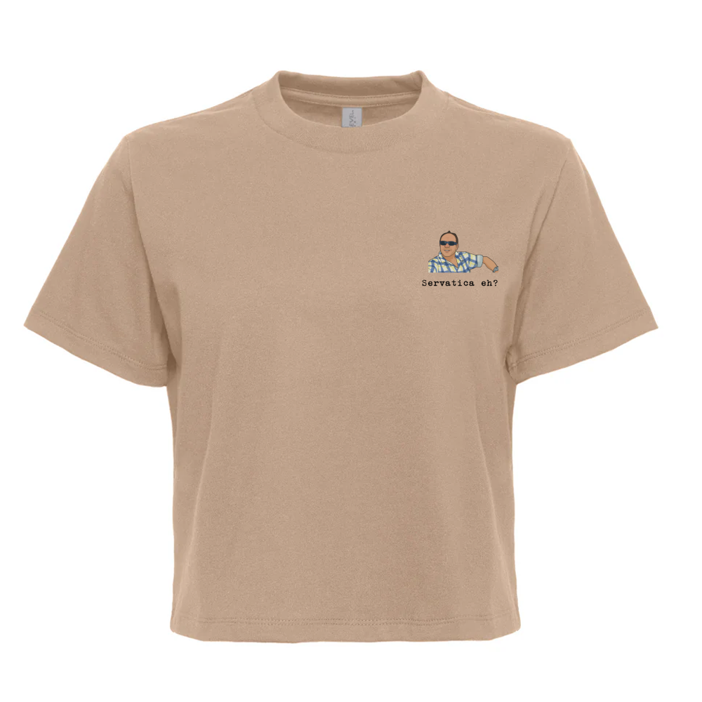 Top Crop Vintage Cinecult Sei Servatica