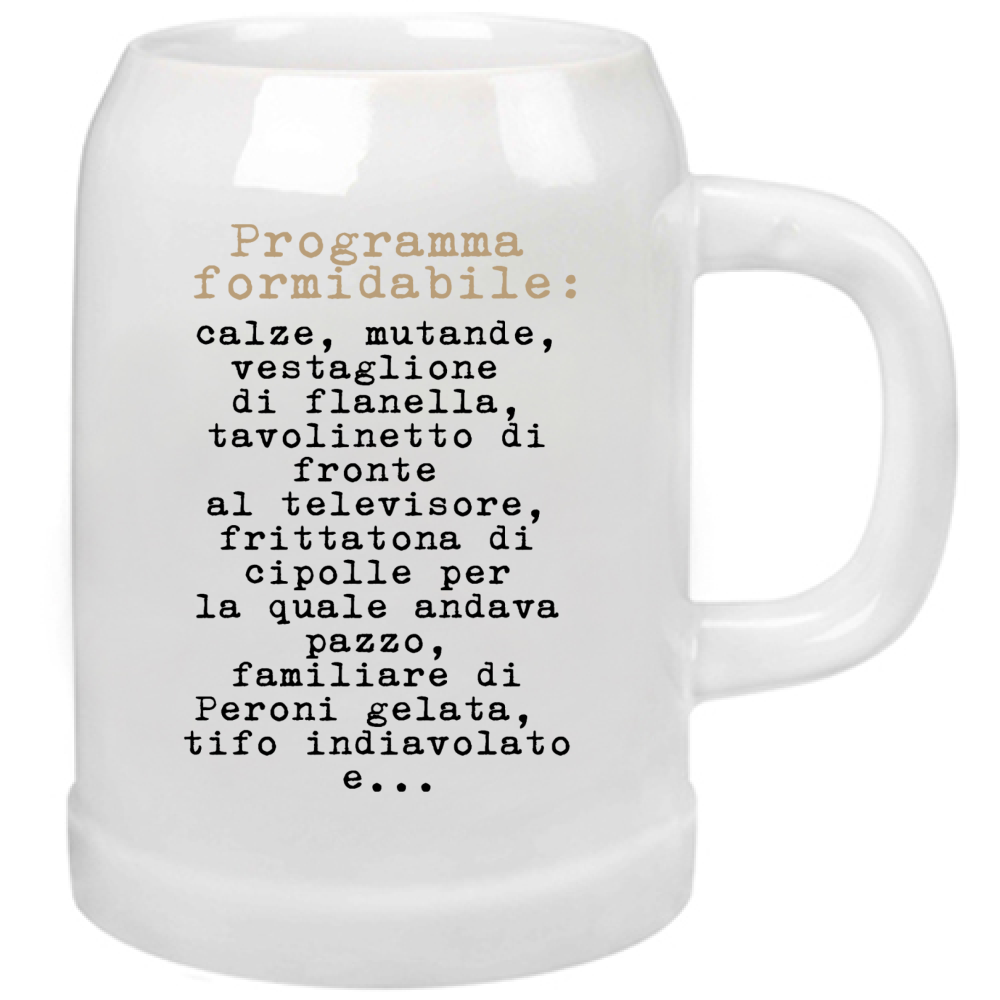 Boccale Birra Rutto libero