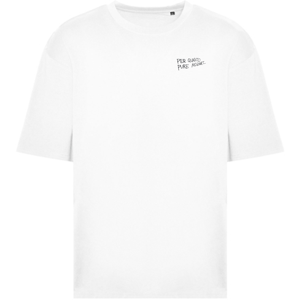T-Shirt Oversize Per quanto pure Mozart
