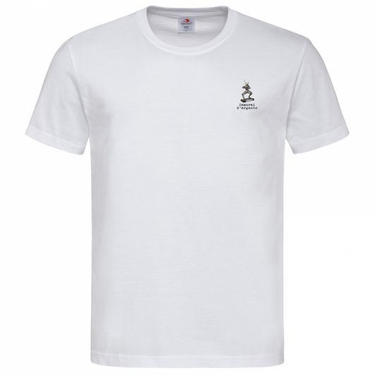 T shirt Vintage Cinecult Samurai D argento