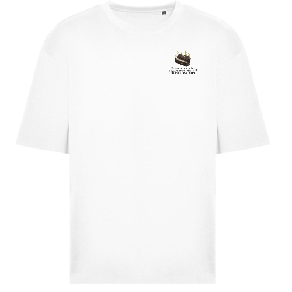 T-Shirt Oversize Puzzava da vivo