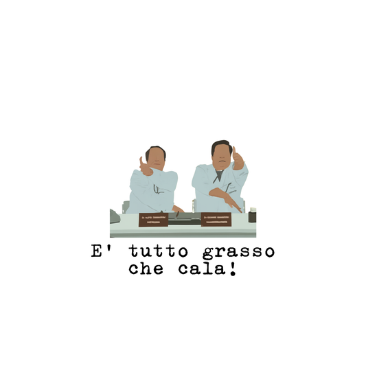 T-Shirt Men Premium E tutto grasso che cala