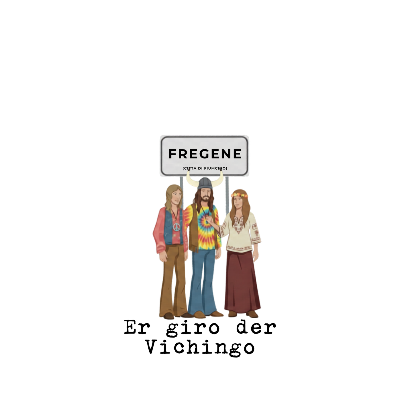T-Shirt Oversize Er giro der vichingo