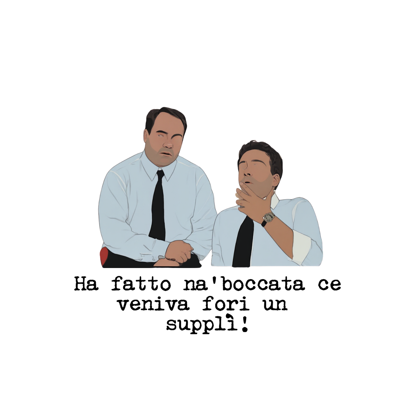 T-Shirt Oversize Ha fatto na boccata