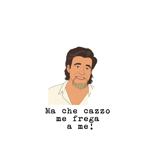 T-Shirt Men Premium Ma che cazzo me frega a me!