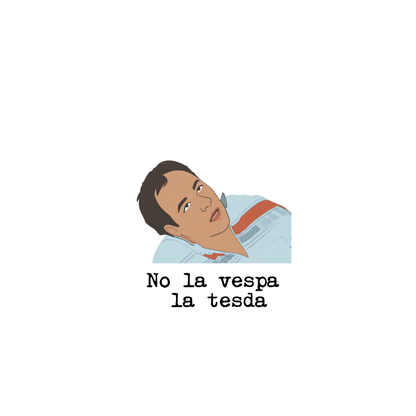 T-Shirt Women Premium No la vespa la tesda