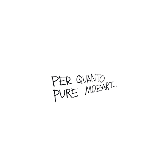 T-Shirt Oversize Per quanto pure Mozart