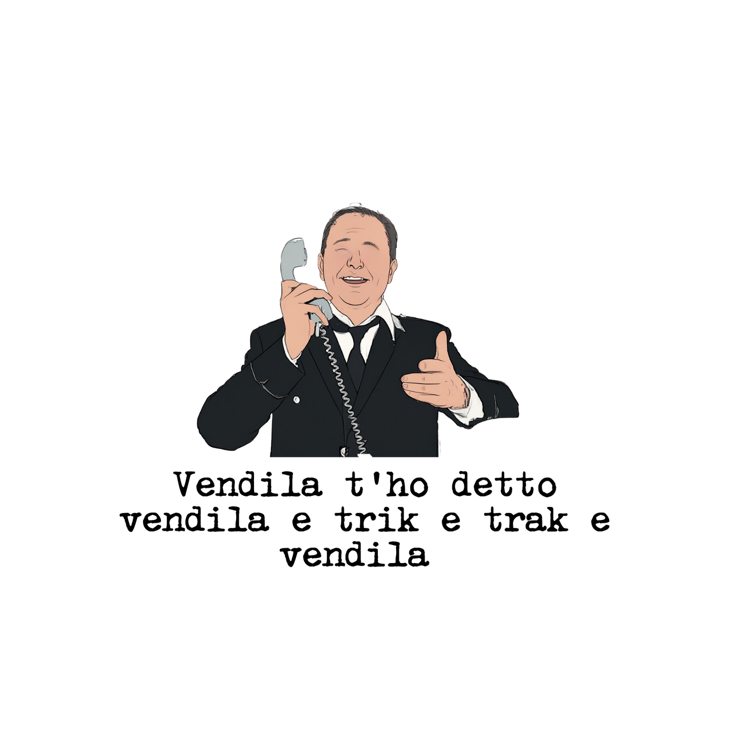 T-Shirt Oversize Tho detto vendila
