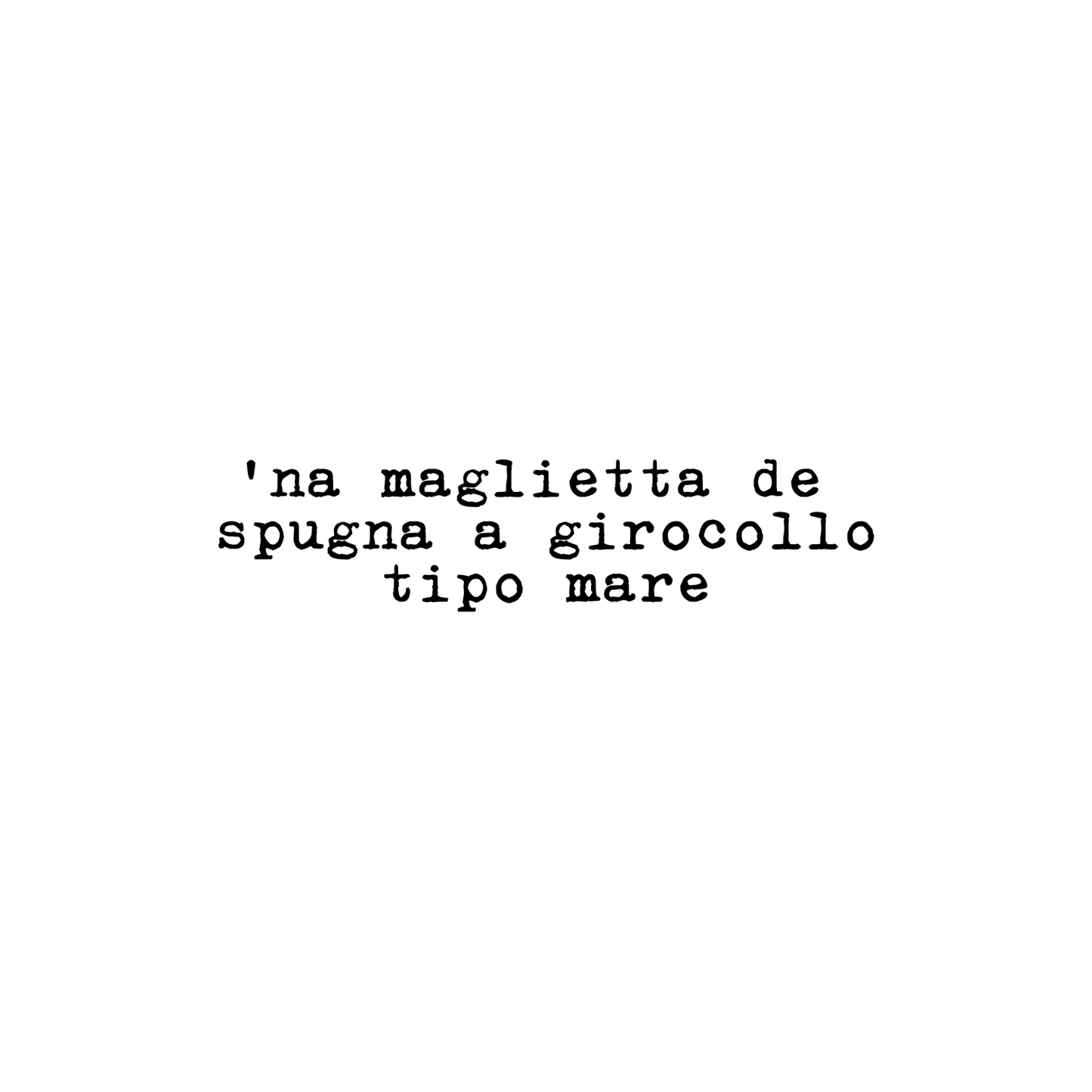 T-Shirt Oversize Na maglietta de spugna